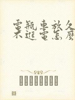 电瓶车放久了充不进电怎么办