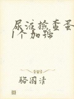 尿液检查蛋白质1个加号