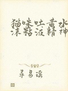 猫咪吐黄水有泡沫粘液精神好