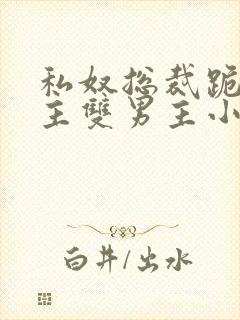 私奴总裁跪下认主双男主小说