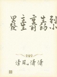 男主重生到末世发生前的小说