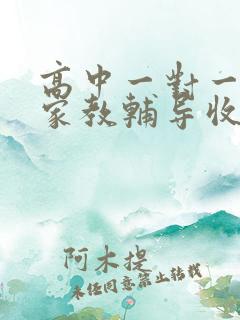 高中一对一上门家教辅导收费