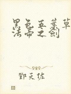 黑色五叶草之魔法帝之剑