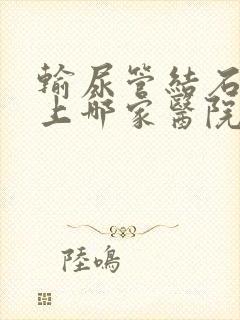 输尿管结石治疗上哪家医院