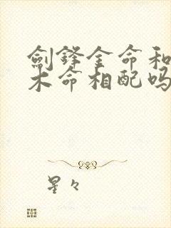 剑锋金命和大林木命相配吗