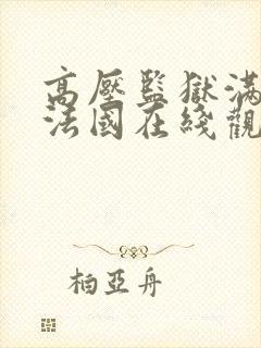 高压监狱满天星法国在线观看