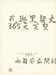 我与黑帮大佬的365天完整