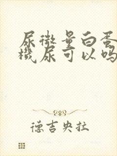 尿微量白蛋白随机尿可以吗