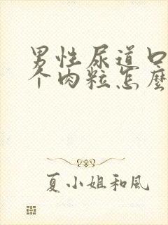 男性尿道口上长个肉粒怎么回事