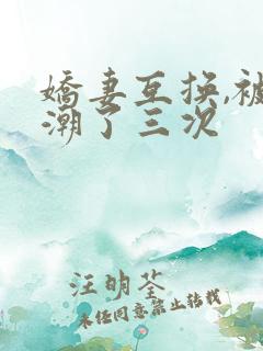 娇妻互换,被高潮了三次