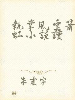 执掌风云萧峥陈虹小说读