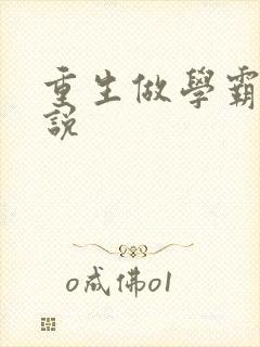 重生做学霸的小说