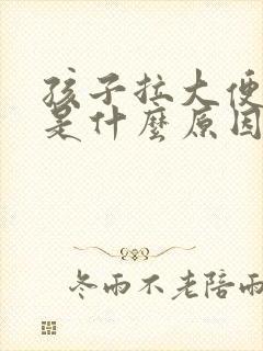 孩子拉大便很臭是什么原因