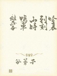 双鸭山到哈尔滨客车时刻表