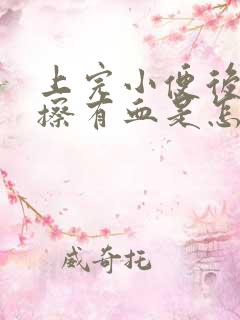 上完小便后用纸擦有血是怎么回事