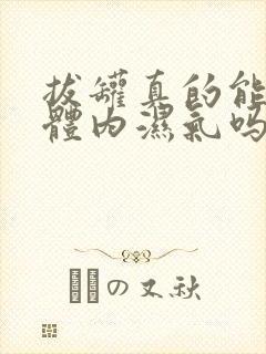 拔罐真的能祛除体内湿气吗