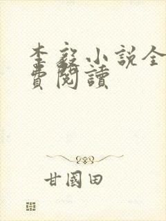 李毅小说全本免费阅读