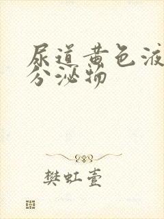 尿道黄色液体性分泌物