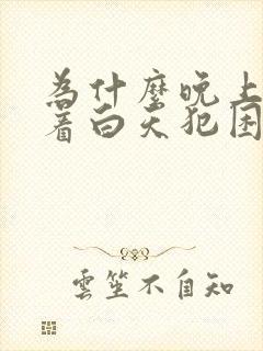 为什么晚上睡不着白天犯困