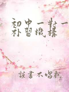 初中一对一物理补习机构