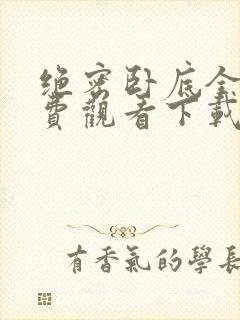 绝密卧底全集免费观看下载