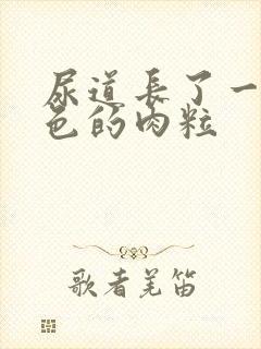 尿道长了一道红色的肉粒