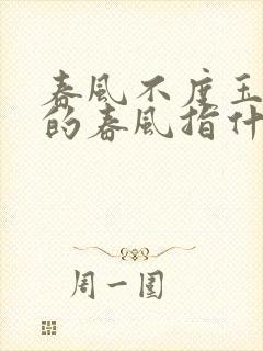 春风不度玉门关的春风指什么?