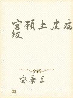 宫颈上皮病变2级