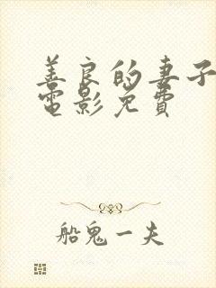 善良的妻子韩国电影免费