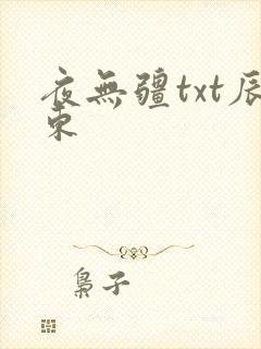 夜无疆txt辰东