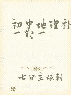 初中地理补习班一对一