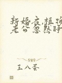 新婚夜,植物人老公忽然睁开眼电子书