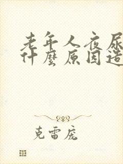 老年人夜尿多是什么原因造成的怎么治