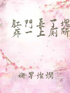 肛门长了块肉还疼一上厕所就出血