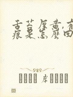 舌苔厚黄,有齿痕是怎么回事