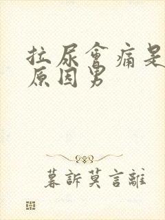 拉尿会痛是什么原因男