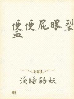 便便屁眼裂开出血