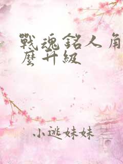 战魂铭人角色怎么升级