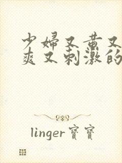 少妇又黄又色又爽又刺激的视频