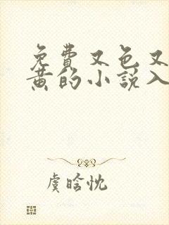 免费又色又爽又黄的小说入口