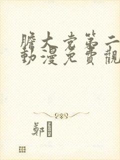 胆大党第二季 动漫免费观看全集