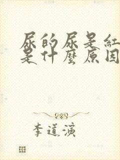 尿的尿是红色的是什么原因