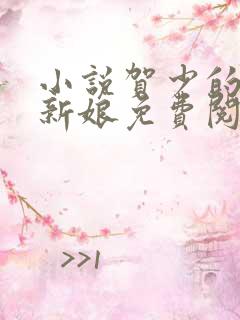 小说贺少的替嫁新娘免费阅读