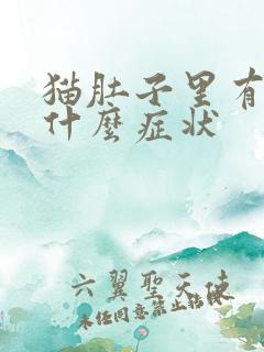 猫肚子里有猫毛什么症状