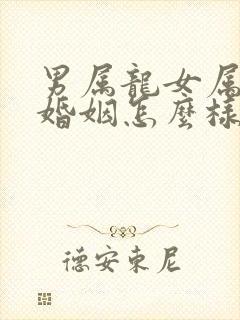 男属龙女属兔的婚姻怎么样