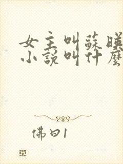 女主叫苏映雪的小说叫什么名字