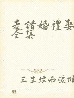 走错婚礼娶对妻全集