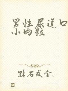 男性尿道口长满小肉粒