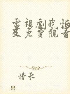 电视剧我怕来不及免费观看全集高清