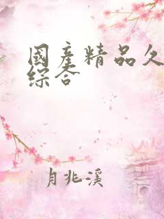 国产精品久久久综合